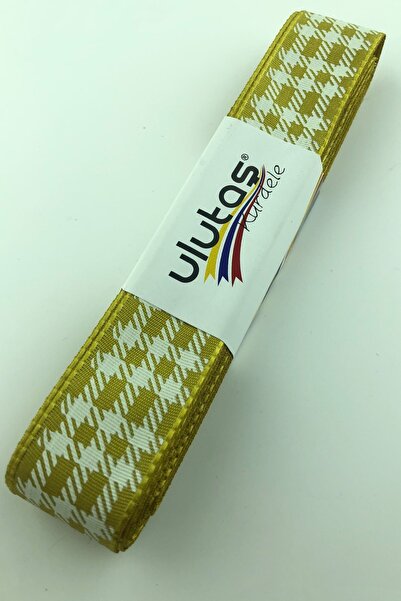 Limelia Panglică din tafta imprimată cu folie verde ulei