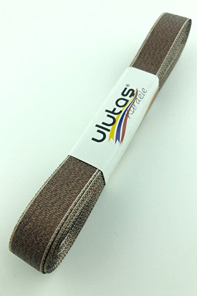 Limelia Panglică cu sclipici de culoare maro, mărimea 1,5