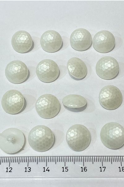 Limelia 10 Pieces Patterned Plastic Button Set