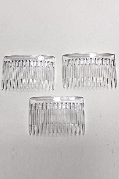 Limelia Διαφανής Χρωματική Πόρπη Χτένας 7 εκ