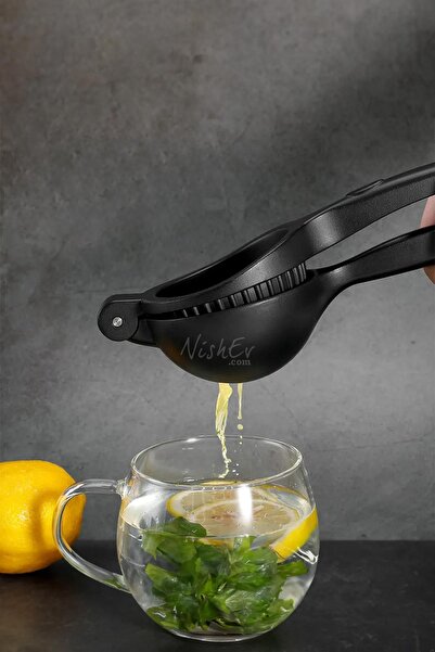 Nishev Stainless Iron Cast - 23 Cm Citrus Lemon Squeezer, Long Lasting Orange