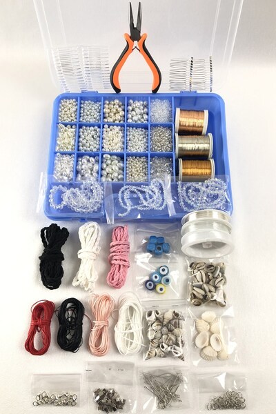 Limelia Σετ χάντρες για την κατασκευή κοσμημάτων και αξεσουάρ