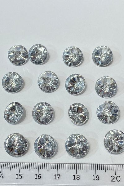 Limelia 10 Pieces Transparent Spur Bottom Strut Button