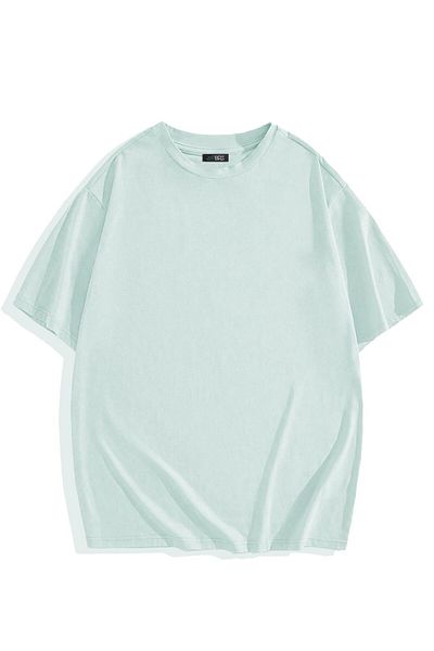 BRZ COLLECTION Μπλουζάκι Unisex Oversize Light Blue Basic