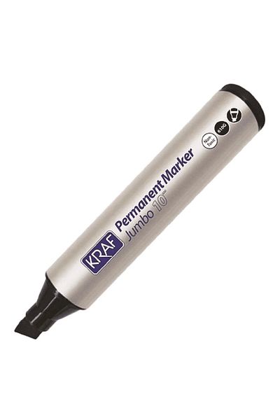 KRAF Permanent Jumbo Marker 10mm 610g Black