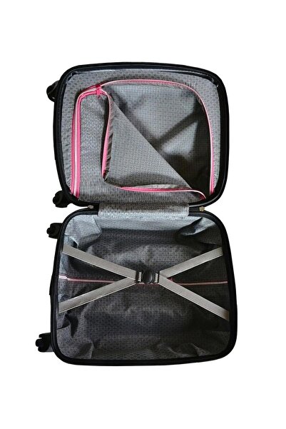 Protocol London Mickey Mouse Kız Çocuk Valizi Kırmızı Siyah