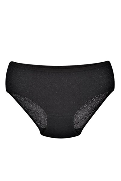 Özten 100 Chiloți Heart Bato pentru femei negri