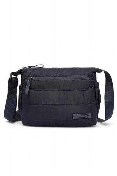 SMART BAGS Geantă Smb 8729 pentru femei cu curele încrucișate bleumarin