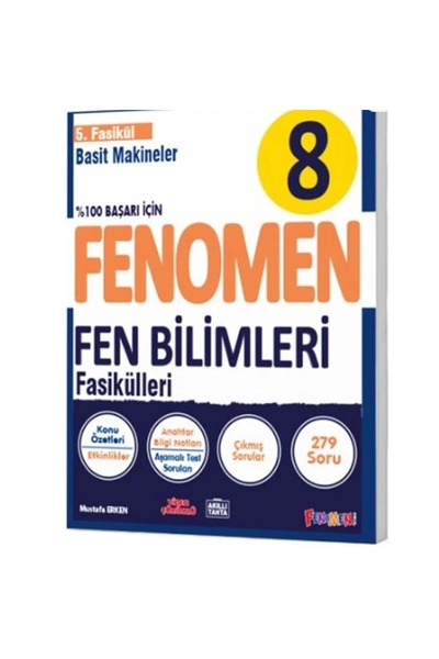 Gama Yayınları FENOMEN 8. SINIF FEN BİLİMLERİ 5. FASİKÜL - BASİT MAKİNELER