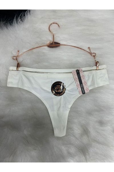 F.K Tanga ecru tăiată cu laser 2803
