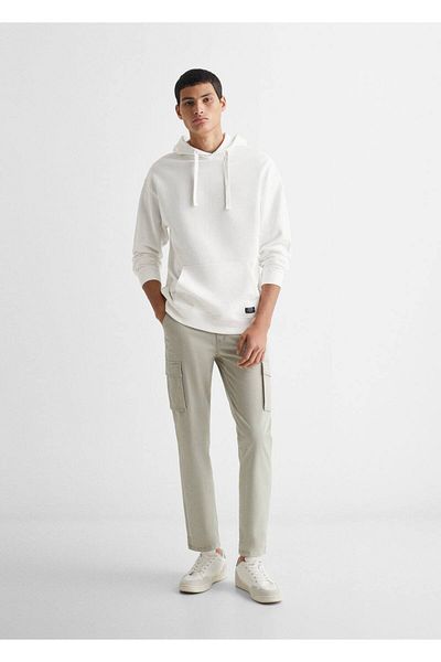 Mango Teen Hanorac cu glugă unisex