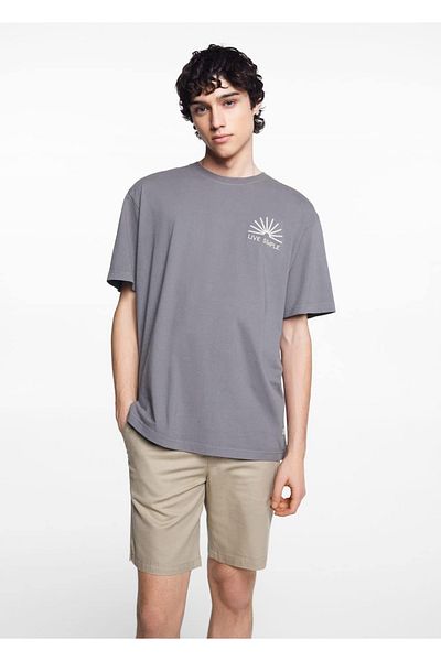 Mango Teen Tricou Albastru Pentru Copii