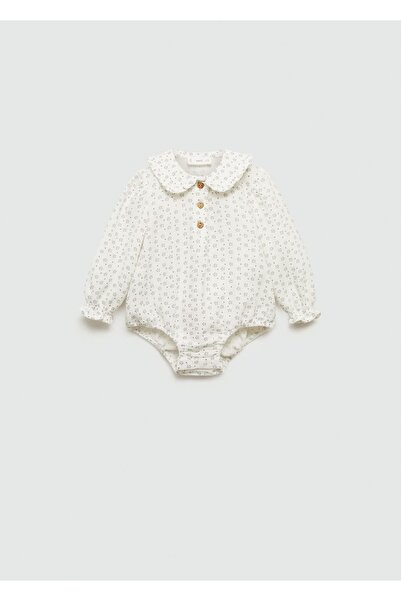MANGO Baby Ολόσωμη φόρμα βαμβακερή με στάμπα