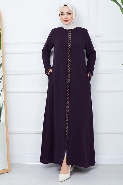 hafsamina Mystery Stoned Ferace Plum HM2358