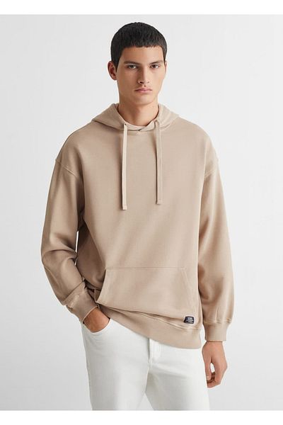 Mango Teen Hanorac bej pentru copii