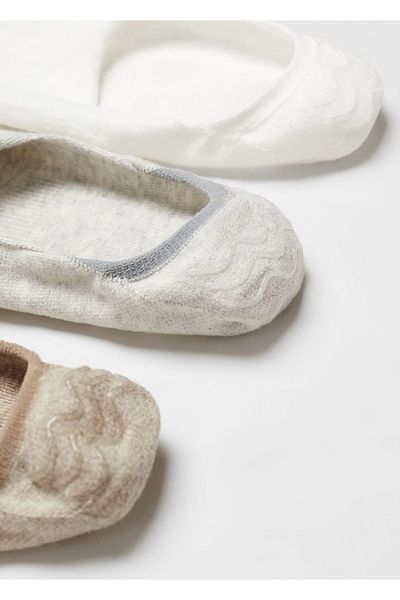 MANGO Man 3er-Pack Socken aus gewebter Baumwolle