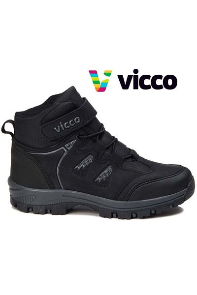 Vicco Arbor Orthopedic Παιδικές Μπότες Μαύρες