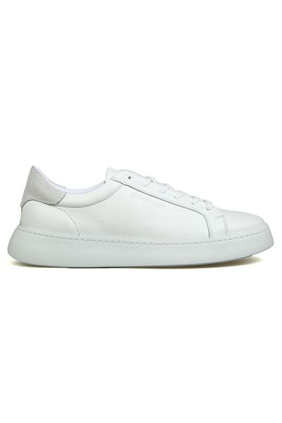 Kids Club Shoes Hammer Jack Swit 102-23040-M Γνήσιο δέρμα Casual Ανδρικά Παπούτσια ΛΕΥΚΟ