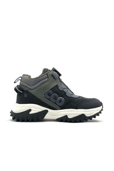 Vicco Luis Smart Laces Ορθοπεδικά Παιδικά Μποτάκια Μαύρα