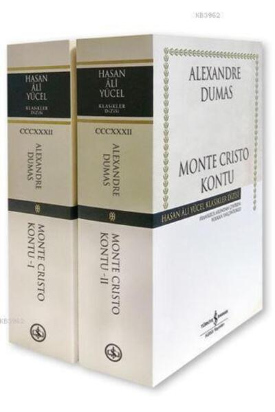 İş Bankası Kültür Yayınları Monte Cristo Kontu - 2 Kitap Takım