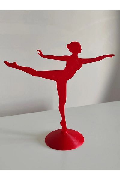 ODUNJU Decorative Ballerina Design Jewelry Stand, Organizer, Ring/Earring/Necklace/Jewelry Rack - Hard Plastic