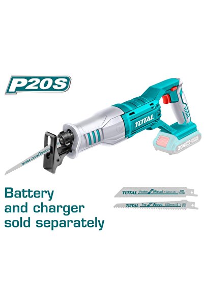 TOTAL Li-ion Akülü Tilki Kuyruğu Testeresi - TRSLI1151