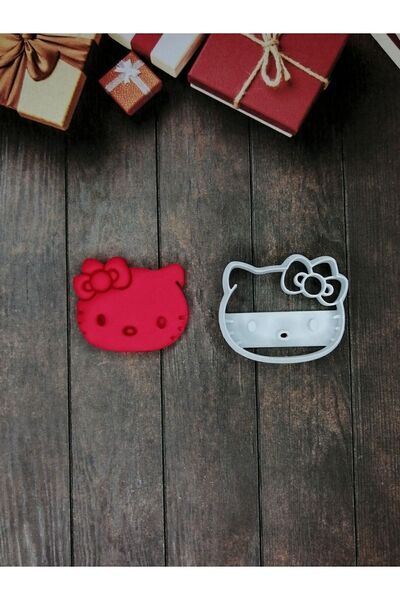 3derya Hello Kitty Kurabiye Kalıbı Kesici Şekillendirici