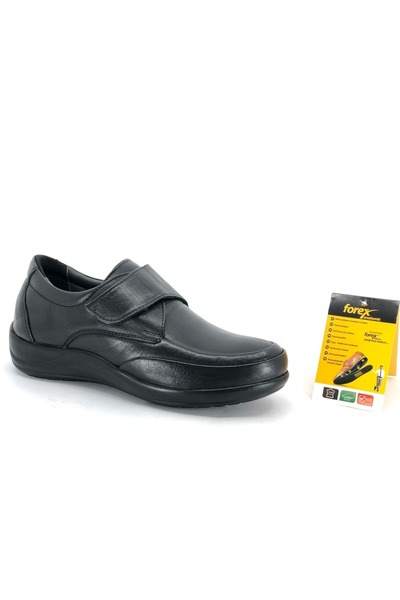 KCMN Forex 0-1029 100% piele naturală Dr.Tavsiyeli Pantofi de zi cu zi pentru femei NEGRI