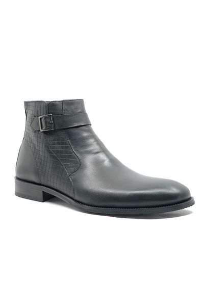 KCMN James Franco 16521 Classic Ανδρικές Μπότες Μαύρο δέρμα