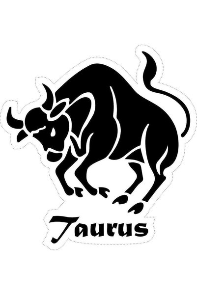Generic Brand Taurus Bull (Auto-Motor-Laptop-Decor) Sticker 30 X 16 cm
