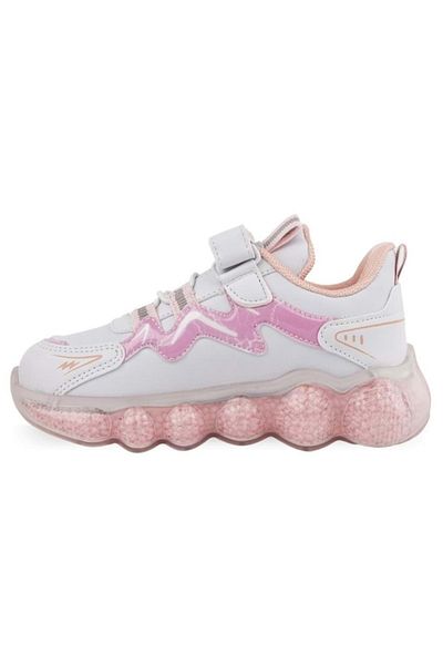 KOCAMANLAR Unisex Orthopedic Sole Children's Sports Shoes - Cool Fred-25 Bosst WHITE