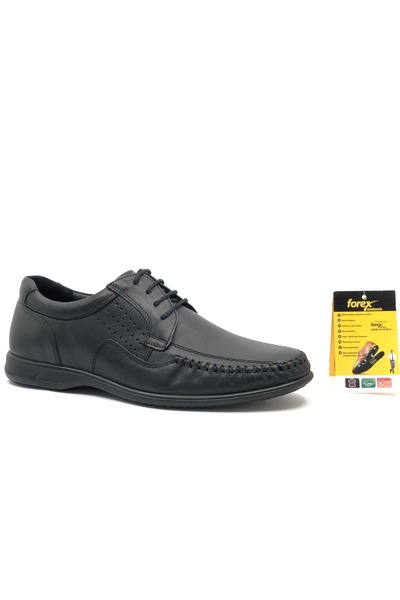 KCMN Forex 2856 Dr.Tavsiyeli Genuine Leather Men's Casual Shoes BLACK