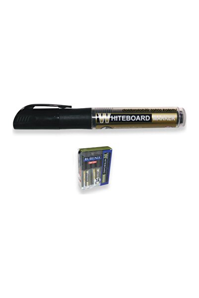 Rubenis Rbm-102/s Kartuşlu Tahta Kalemi Siyah - 12 Adet'lik