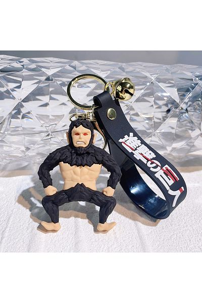 Köstebek Anime Attack On Titan - Zeke Yeager Titan Form Silicone Keychain