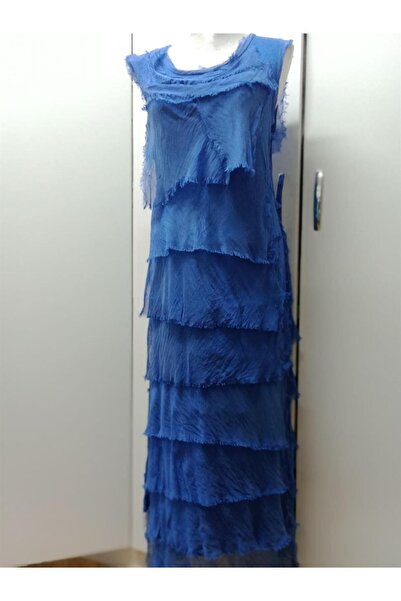 Bohem Stil Італійська шовкова сукня для схуднення 2 розміру без рукавів