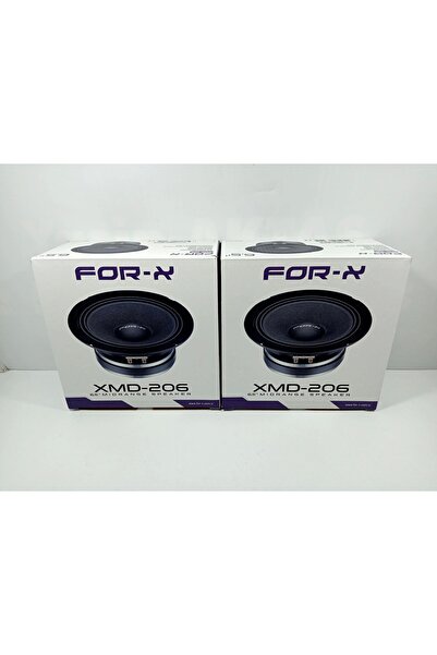 For-X 16cm Midrange – For-x 300w 150Rms Midrange Hoparlör – For-x XMD-206 Prof Midrange
