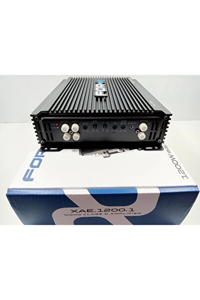 For-X Mono Amfi 1200rms – Xae-1200.1d Bass Anfisi – Bass Kontrollü Mono Anfi