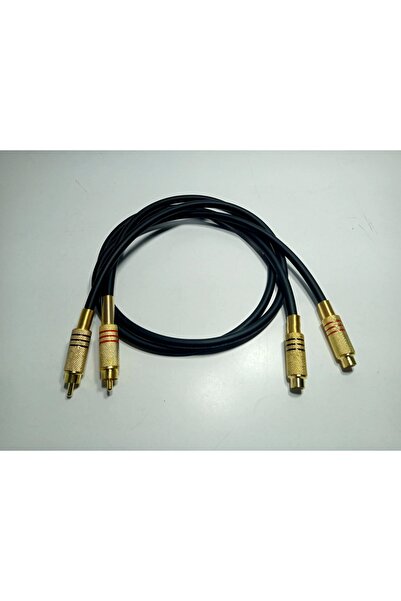 YSN SOUNDS Rca Kablosu Uzatma Kablosu – El Yapımı %100 Bakır Amfi Rca Uzatma ...