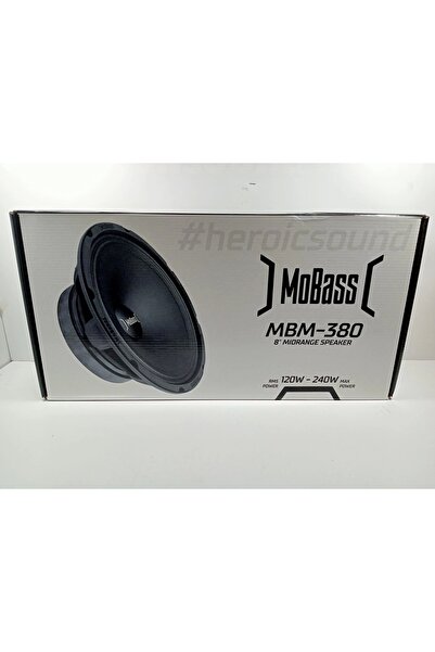 MOBASS 20cm Midrange – Mbm-380 240w 120rms Midrange