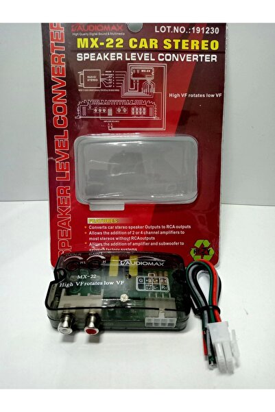 AUDİOMAX Amfi Deck Çevirici - Amfi Dönüştürücü - Orjinal Teybe Amfi Takma Apa...