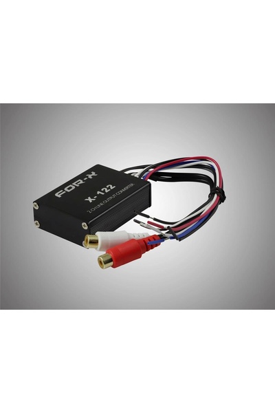 For-X Deck Çevirici – For-x X-122 2 Kanal Amfi Dönüştürücü