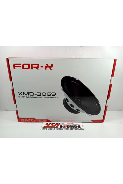 For-X Oval Midrange – For-x 300w 150Rms Midrange Hoparlör – For-x XMD-3069 Prof Midrange