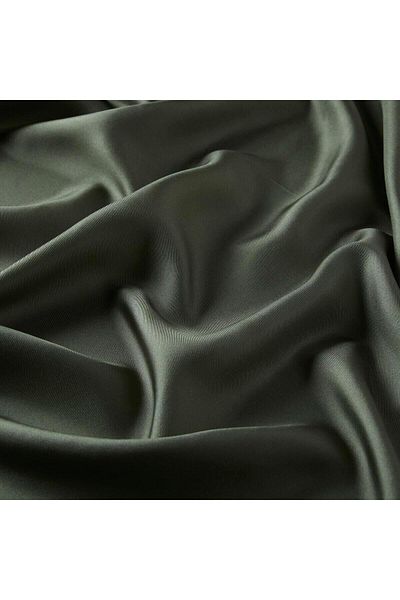 ipekevi Μασίφ Twill Silk Φουλάρι - Ελιά