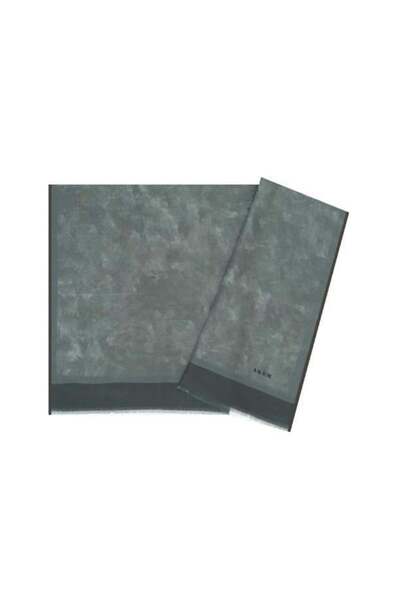 Aker Yaz Serinliği İpek Koton Şal - 7208777-472 Koyu Gri