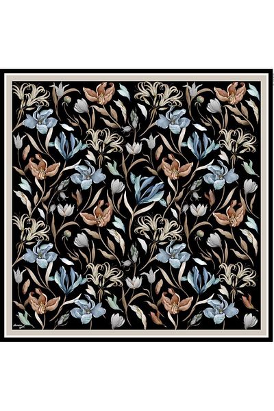 Armine Sport Twill Scarf - 8825-82 Μαύρο Μπεζ