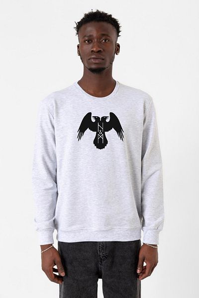 Tshirthane Ανδρικό φούτερ Thor's Ravens Huginn και Muninn Karmelange 2ip