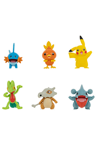 Pokemon Battle 6'lı Figür Seti PKW2685