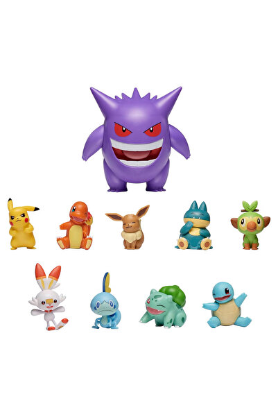 Pokemon Battle 10'lu Figür Seti PKW0245