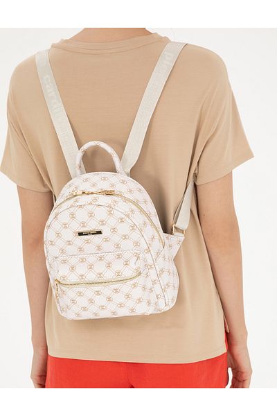 Pierre Cardin Vr071 Model Cream Backpack - 50288206