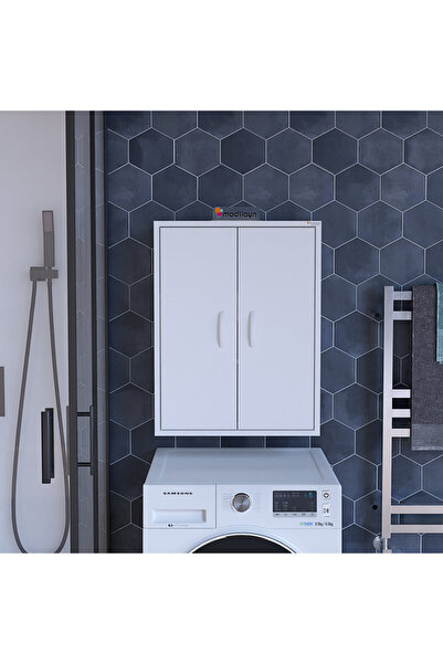 Modilayn ERA 55 x 85 x 32,5 cm Makine Üstü Çok Amaçlı Asma Banyo & Mutfak Dolabı
